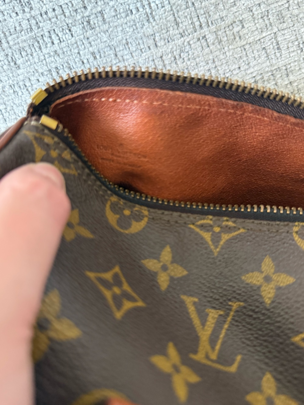 Louis Vuitton Monogram Papillon Small Barrel Bag in Brown and Tan - Picture 8 of 10